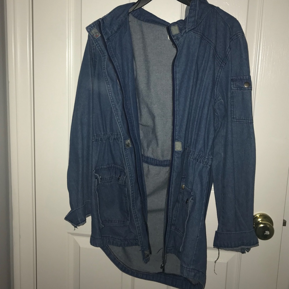 Lf long jean jacket